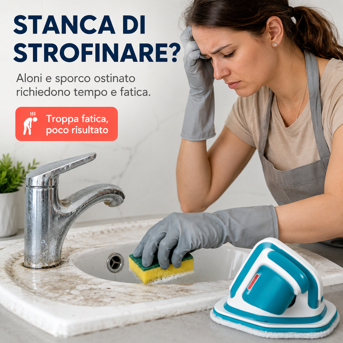 VivaMop™ – Mocio Elettrico Senza Fili per Pavimenti