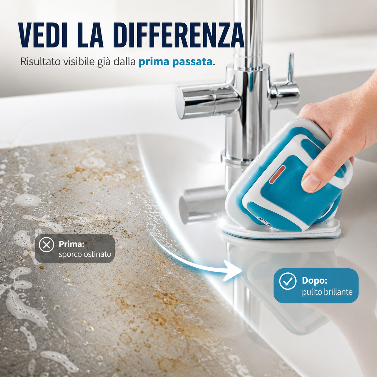 VivaMop™ – Mocio Elettrico Senza Fili per Pavimenti